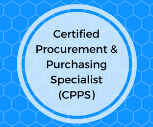 Certified Procurement & Purchasing Specialist (CPPS) course